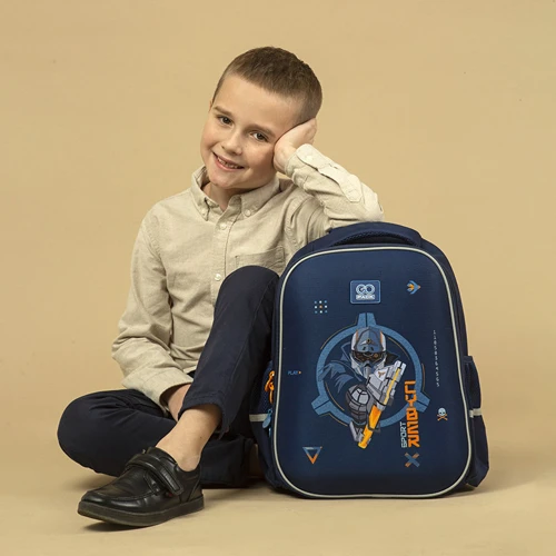 Рюкзак GoPack Education полукаркасный 165M-8 Cyber Game (GO24-165M-8): Тип Для средней школы
