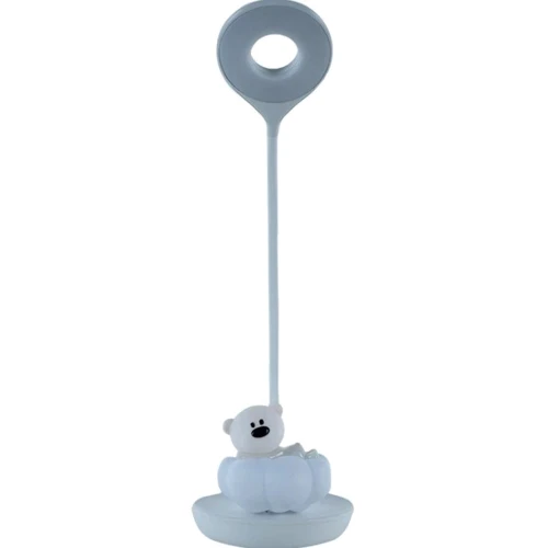 Настольная лампа LED Kite с аккумулятором Cloudy Bear белая (k24-493-2-1)
