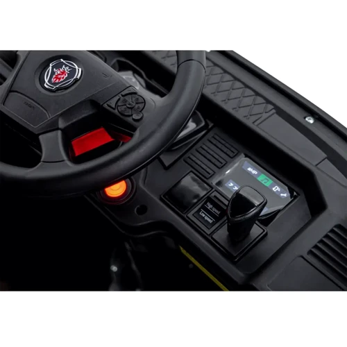 Дитячий електромобіль Bambi Racer Вантажівка чорна (M 6062EBLR-2)