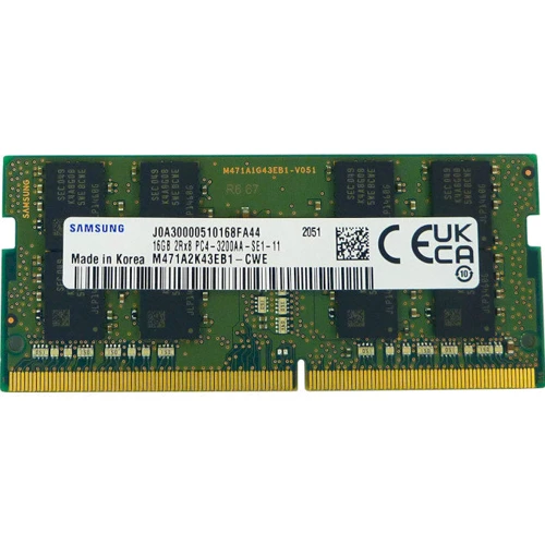 Samsung 16 GB SO-DIMM DDR4 3200 MHz (M471A2K43EB1-CWE)