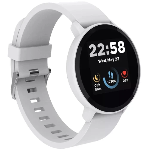 Смарт-часы Canyon Lollypop SW-63 Silver White: Дисплей 1.3" TFT (240x240)