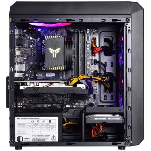 Персональный компьютер (ПК) ARTLINE Gaming X37 (X37v33): Видеокартка NVIDIA GeForce GTX 1050 Ti, 4 ГБ