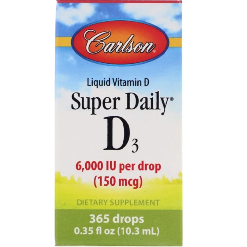 Carlson Labs Vitamin D3 Вітамін D3 6000 МО 10.3 мл
