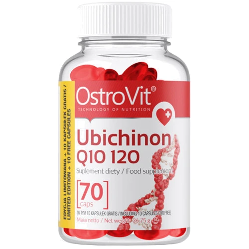 OstroVit Ubichinon Q10 120 mg 70 caps