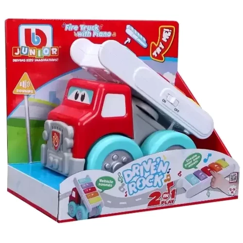 Ігрова автомодель BB Junior Drive'N Rock Пожежна машина (16-89033)