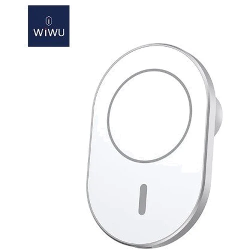 Держатель WIWU Car Holder Air Ven Mount MagSafe CH-306 Silver 15W for iPhone 16 I 15 I 14 I 13 I 12 series : Тип автомобильный