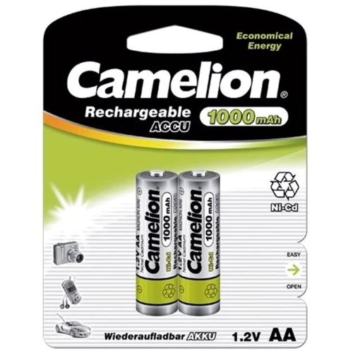 Camelion AA 1000mAh Ni-Cd * 2 R6-2BL (NC-AA1000BP2)