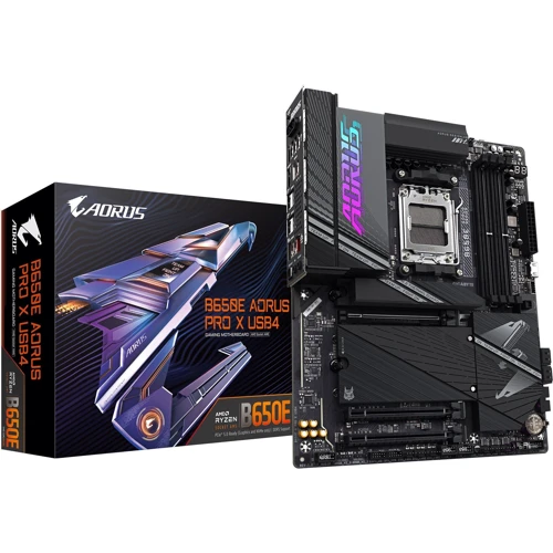 Gigabyte B650E AORUS PRO X USB4: Разъемы на плате USB Type-C, USB 3.2 Gen 1, USB 2.0, SATA 3.0, M.2