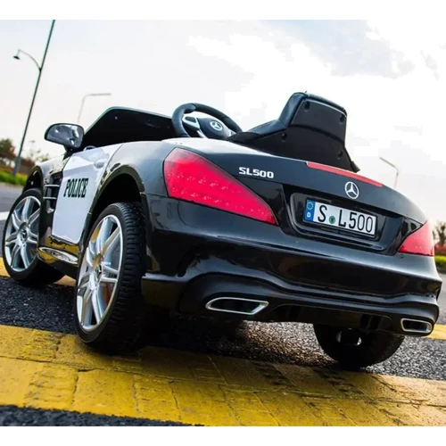 Дитячий електромобіль Bambi Racer Mercedes чорний Поліція (M 4866EBLR-2-1): Максимальне навантаження, кг 30