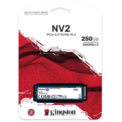 Kingston NV2 250 GB (SNV2S/250G): Интерфейс подключения PCI-Express 4.0 (x4)