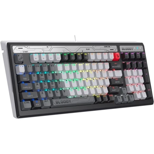 Клавиатура A4-Tech Bloody B950 RGB Warrior Grey: Количество клавиш 98