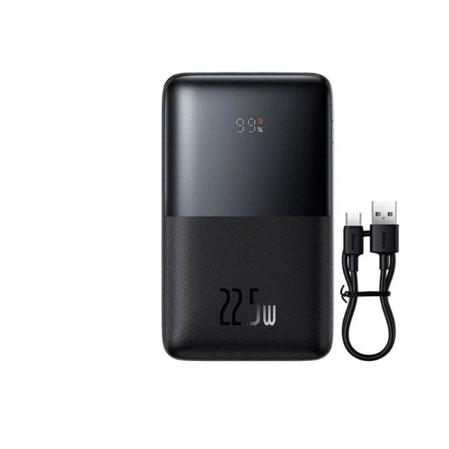 Зовнішній акумулятор Baseus Power Bank 20000mAh Bipow Pro Digital Display PD 22.5W Black (PPBD040301): Ємність батареї, мАг 20000
