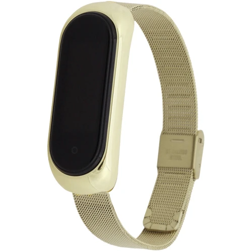 Ремінець BeCover Metal Gold для Xiaomi Mi Smart Band 5/6 (705148)