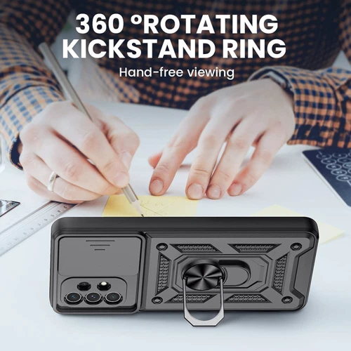 Аксессуар для смартфона Mobile Case Camshield Serge Magnetic Ring Black for Samsung A135 Galaxy A13 4G: Тип накладка на заднюю часть