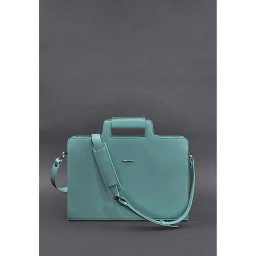 Жіноча конференц-сумка BlankNote бірюзовий (BN-BAG-36-tiffany): Стать Женский