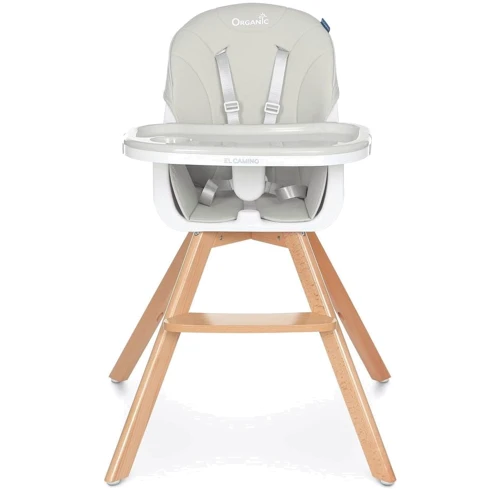 Стульчик для кормления El Camino ME 1050 organic v.2 (grey): Наклон спинки нет