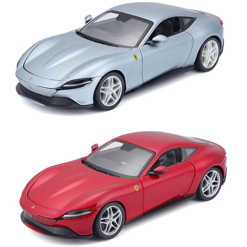 Автомодель Bburago - Ferrari Roma (асорті сірий металік, червоний металік, 1:24)