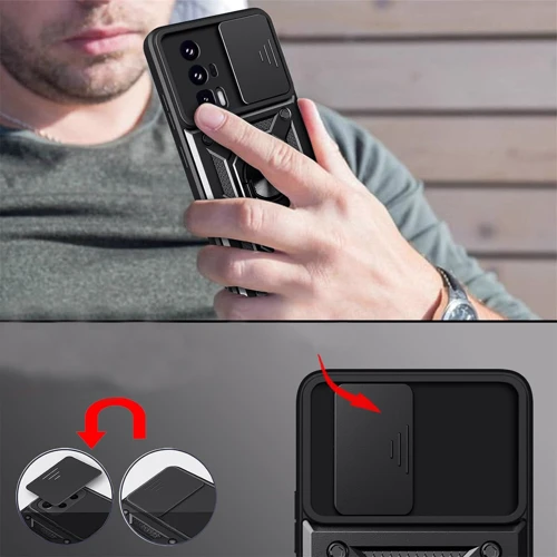 Чехол для телефонов BeCover Military Black for Xiaomi Poco F5 Pro (709997): Цвет черный