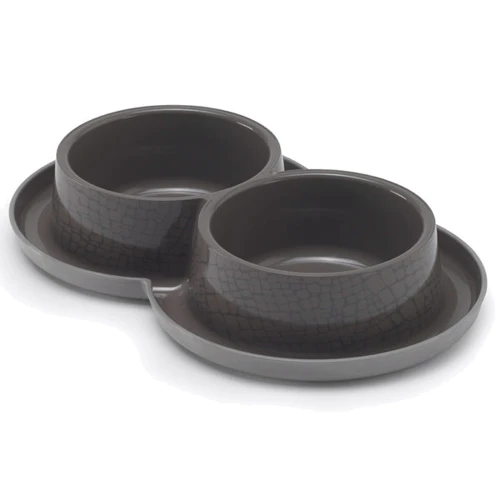 Миска Moderna Double Trendy Dinner WildLife для кошек 2х350 мл 10 см (52483)