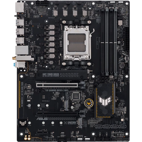 ASUS TUF GAMING B650-E WIFI: Оперативная память 4 x DDR5 DIMM; Количество каналов 2