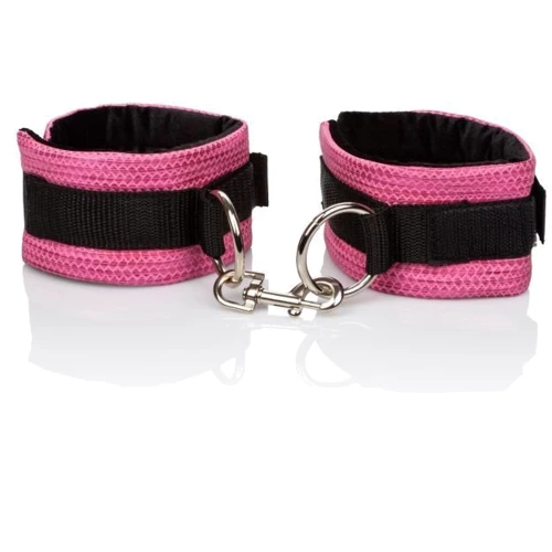 CalExotics Tickle Me Pink Universal Cuffs - универсальные дизайнерские наручники