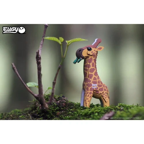 Сборная 3D модель Eugy Зоопарк: Жираф (XEG-009)