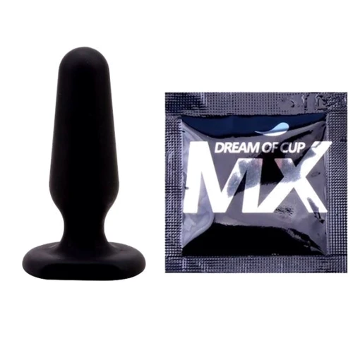 Анальный плаг CHISA Silicone Black Mont, S