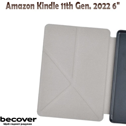 Аксесуар до електронної книги BeCover Ultra Slim Origami Deep Blue for Amazon Kindle 11th Gen. (2022 / 2024) (708858): Виробник BeCover
