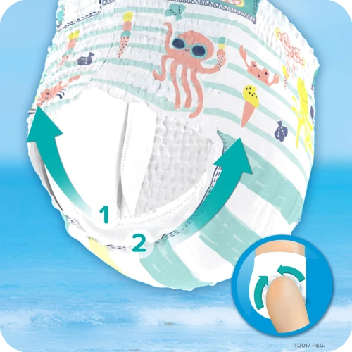 Підгузки Pampers для плавання Splashers Розмір 3-4 (6-11 кг) 12 шт (8001090698346): Стать дитини Унисекс