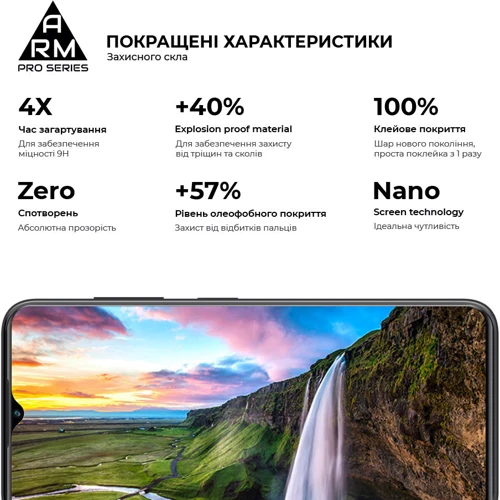 Аксессуар для смартфона ArmorStandart Tempered Glass Pro Black for ZTE Blade V50 Design 4G (ARM70680) фото 6