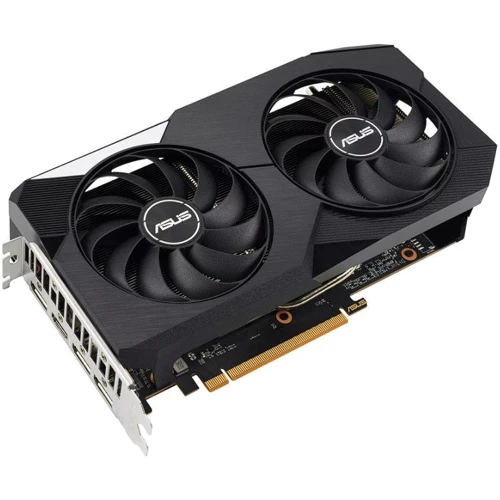Відеокарта Asus Radeon RX 6600 8Gb DUAL (DUAL-RX6600-8G-V2): Обсяг пам'яті, Гб 8