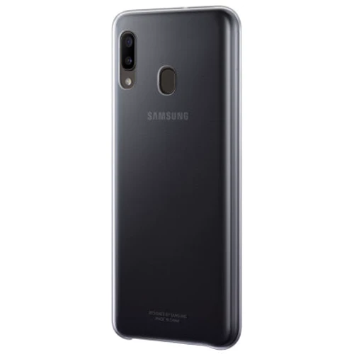 Чехол для телефонов Samsung Gradation Cover Black (EF-AA205CBEGRU) for Samsung A205 Galaxy A20: Материал поликарбонат