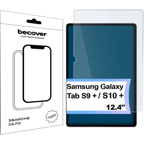 Аксесуар для планшетних ПК BeCover Tempered Glass Matte Anti-Glare для Samsung X810 Galaxy S9 Plus / X820 Galaxy S10 Plus (713444): Колір прозорий