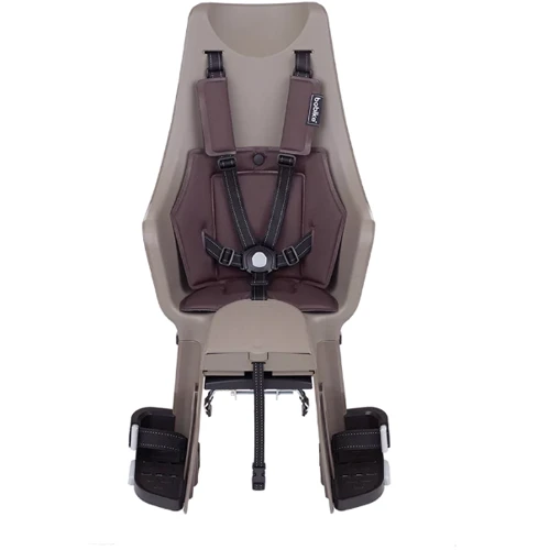 Детское велокресло Bobike Exclusive maxi Plus Carrier LED Toffee Brown