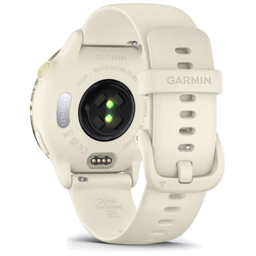 Смарт-годинник Garmin Vivoactive 6 Lunar Gold with Bone Band (010-02985-01) фото 6