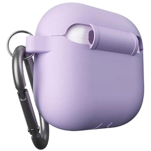 Чехол KeyBudz Elevate Series Keychain Lavender (AP4_S8_LVD) for Apple AirPods 4 фото 2