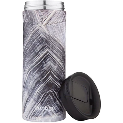 Термокружка Contigo Huron Couture Snapseal 591 мл Black Shell (2081923): Материал корпуса Сталь