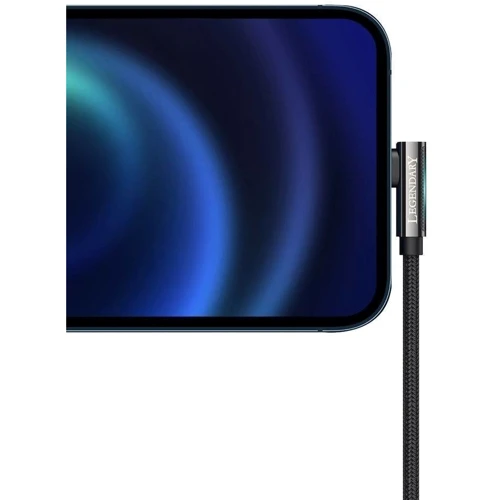 Кабель Baseus USB Cable to Lightning Legend Elbow 2.4A 2m Black (CALCS-A01) фото 4