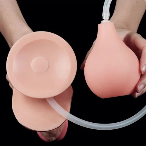 Фаллоимимтатор с семяизвержением LoveToy Squirt Extreme Dildo Flesh 11''