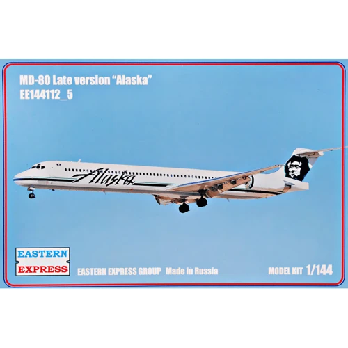 Авіалайнер Eastern Express MD-80 пізня версія Alaska