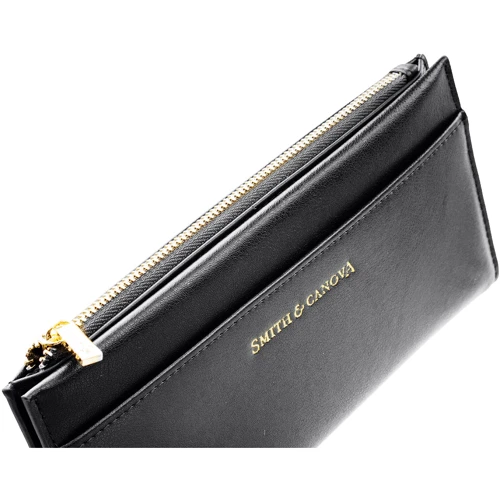 Женский кошелек Smith&Canova черный (FUL-26811-black) фото 6