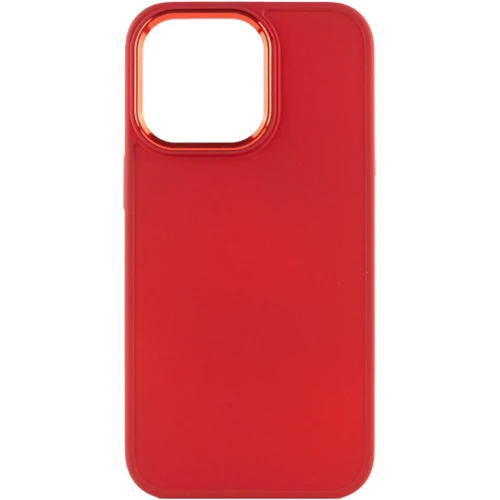 Чехол для iPhone TPU Case Bonbon Metal Style Red for iPhone 14 Pro Max: Цвет красный