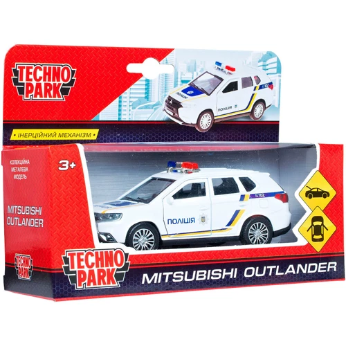 Автомодель - Mitsubishi Outlander Police (1:32)