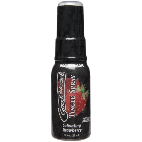 Спрей для минета Doc Johnson GoodHead Tingle Spray – Strawberry (29 мл) со стимулирующим эффектом: Форма выпуска Спрей