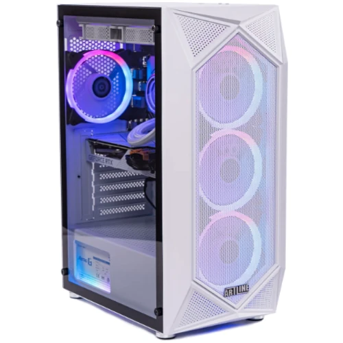 Персональный компьютер (ПК) ARTLINE Gaming X83WHITE (X83WHITEv41Win): Процессор AMD 8-core Ryzen 7 5700X3D 3.0-4.1GHz