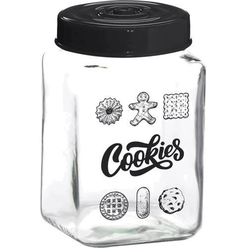 Емкость для хранения Herevin Cookies квадратная 1.5л (149015-001)