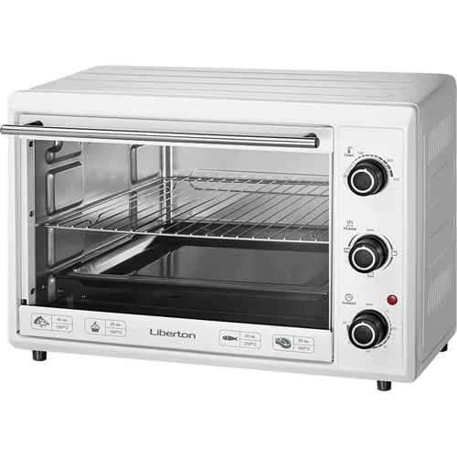 Електрична духовка настільна Liberton LEO-400 White