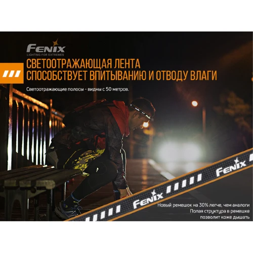 Фонарь туристический Фонарь налобный Fenix HM23 фото 15