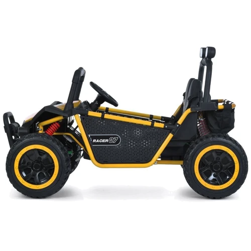 Детский электромобиль Bambi Багги желтый (M 6207EBLR-6(24V))