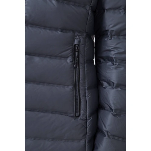 Пуховик CMP Woman Parka Fix Hood 3Z23076-U887 42 (34) серый зимний с капюшоном: Вид Пуховики